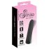 Smile - Akku-betriebener, wasserfester Mini-Vibrator (Schwarz)