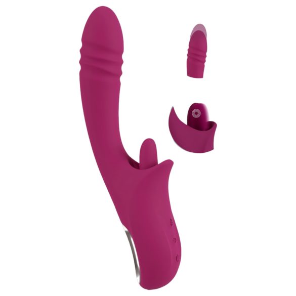 Javida Licking & Thrusting - lecken & stoßen Vibrator (lila)