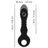 Eternal - kraftvoller Stoß-Vibrator (schwarz)