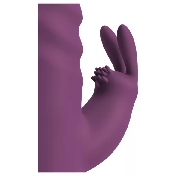 Javida - Stoßvibrator mit Klitorisarm (lila)