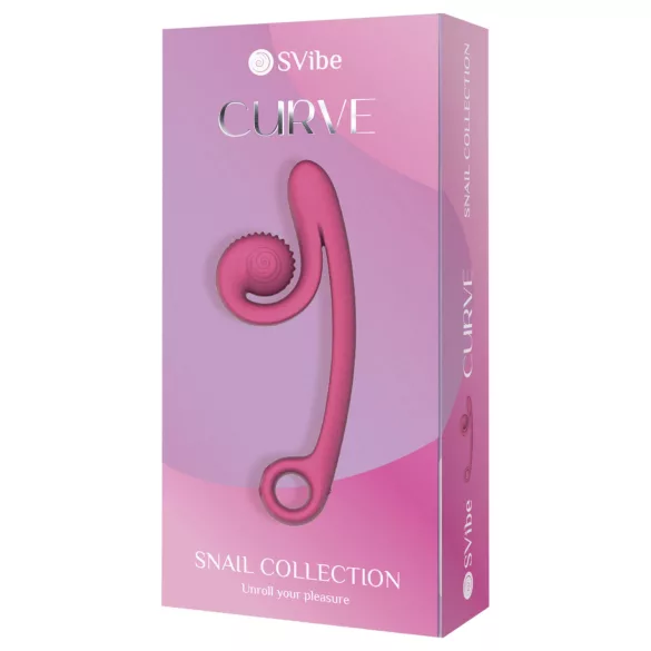 Snail Vibe Curve - 2-in-1 Klitorisvibrator (Pink)