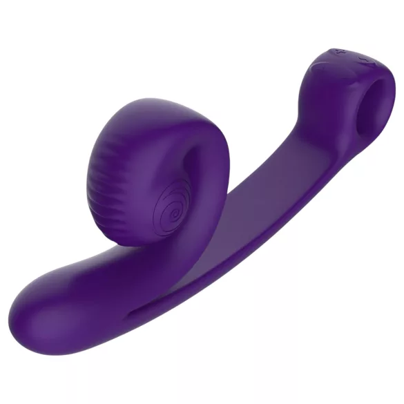 Snail Vibe Curve - 2in1 Klitoris Stimulation Violett