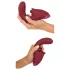 Javida - 3in1 Zungenvibrator (rot)