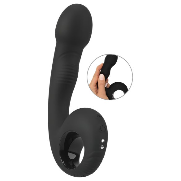Black Velvet - G & P Punkt Vibrator (schwarz)