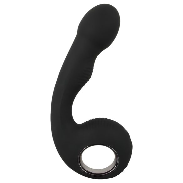Black Velvet - G- und P-Punkt Vibrator (schwarz)