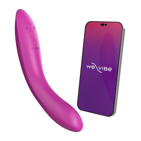 We-Vibe Rave 2 - intelligenter, akkubetriebener G-Punkt-Vibrator (pink)