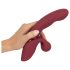 Javida 2-fach Funkton Rabbit - Akku-Klitoris-Vibrator (rot)