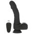 Naked Addiction - Realistischer Stoß-Vibrator (schwarz)