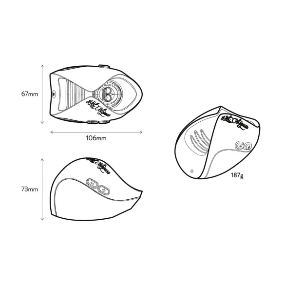 Pulse Solo Essential Dragon Eye - Masturbator (blau) - limitiert