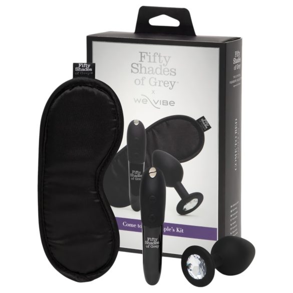 / Fifty Shades of Grey Come To Bed - Set - 3teilig (schwarz)