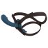You2Toys - Strap-On Vibrator Set (Schwarz-Blau)