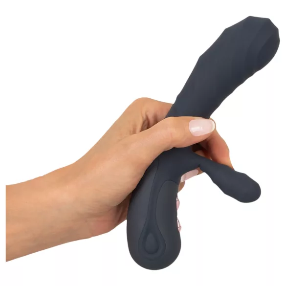 You2Toys - Oh! Rabbit Vibrator mit Klitorisstimulator (schwarz)