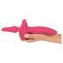 Couples Choice - 2in1 Vibrator und Analplug (pink)