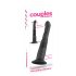 Couples Choice - G+P-Punkt Stoß-Vibrator (schwarz)