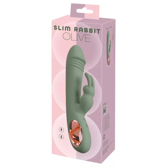 You2Toys - Vibrator mit Klitorisarm (grün)