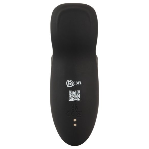 Rebel - Beweglicher Penisvibrator, vibrierend (schwarz)