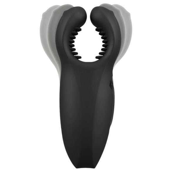 Rebel - Beweglicher Penisvibrator, vibrierend (schwarz)