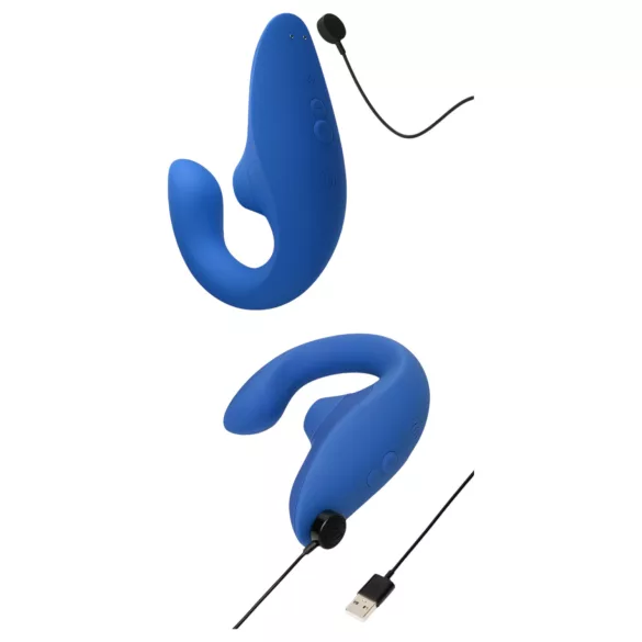 Womanizer Blend - G-Punkt-Vibrator und Klitorisstimulator (blau)