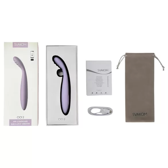 Svakom Cici 2 - smarter G-Punkt-Vibrator (lila)