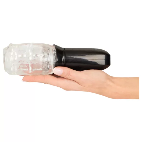 Stroker - vibrierender, rotierender Masturbator (transparent)