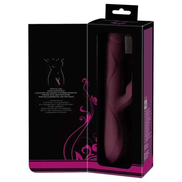 Javida - 3in1 Stoß-, Rotations-Perlenvibrator (Lila)