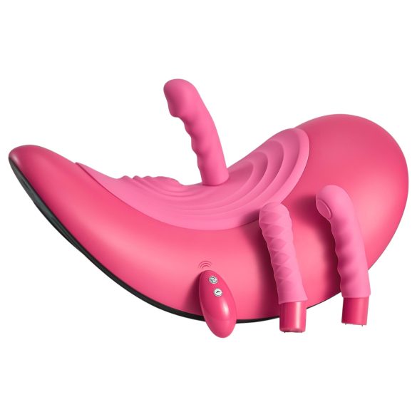 VibePad Rideon - Pulsierender G-Punkt- und Klitoris-Stimulator Schaukel (Pink)