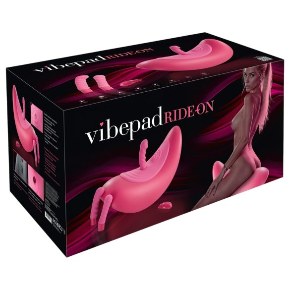 VibePad Rideon - pulsierender G-Punkt und Klitorisschaukel (pink)