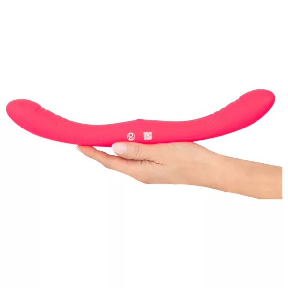Paare Wahl - doppelendiger Vibrator (pink)