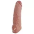 Realistixxx - Funkhandsender-Vibrationspenishülle - Natur (20cm)