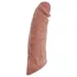 Realistixxx - Funkhandsender-Vibrationspenishülle - Natur (20cm)
