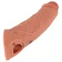 Realistixxx - Funkhandsender-Vibrationspenishülle - Natur (20cm)
