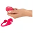 Beau Coeur Coral - Vibrations-Ei mit Fernbedienung (Pink)
