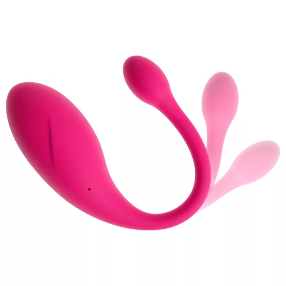 Beau Coeur Coral - Vibrations-Ei mit Fernbedienung (Pink)