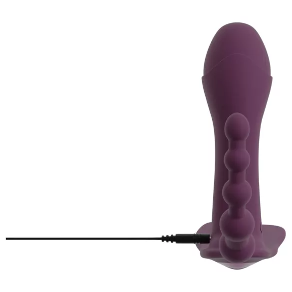 Beau Coeur Ariva - tragbarer 3-in-1 Höschenvibrator (lila)