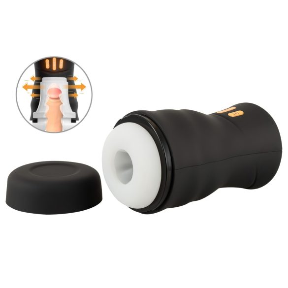 You2Toys Gyro - Drehender, vibrierender Masturbator (Schwarz)