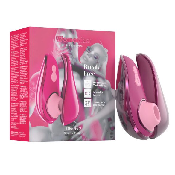Womanizer Liberty 2 Iggy Azalea - Luftwellen-Klitorisstimulator (Pink)