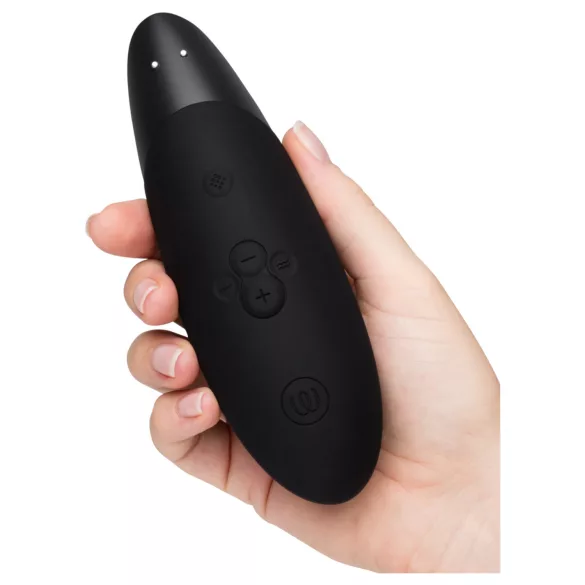 Womanizer Enhance 2in1 Druckwellen‑Klitorisstimulator + Vibrator (schwarz)