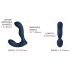 Svakom Iker Neo - Interaktiver, pulsierender Analvibrator (Blau)