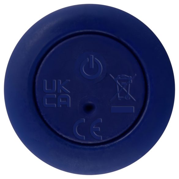 Smile - gebogener G-Punkt Vibrator (blau)