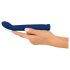 Smile - gebogener G-Punkt Vibrator (blau)