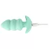 Cuties Mini - Kugelförmiger Vibrations-Analplug (Grün)