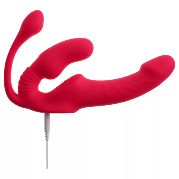 You2Toys Strapless - anlegbarer 3‑armiger Vibrator (pink)