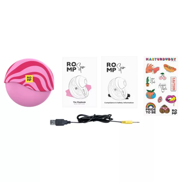ROMP Spin - Luftdruck-Klitorisstimulator (rosa)
