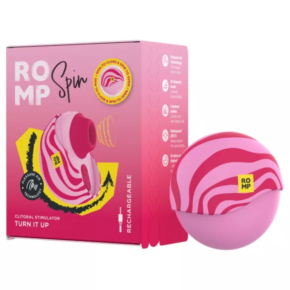 ROMP Spin - Luftdruck-Klitorisstimulator (rosa)