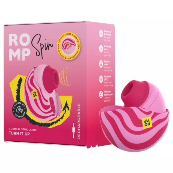 ROMP Spin - Luftdruck-Klitorisstimulator (rosa)
