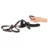 You2Toys - ferngesteuerter doppelt umschnallbarer Vibrator (schwarz)