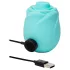 ROMP Rose Glow - luftwellenvibrator für den Kitzler (blau)
