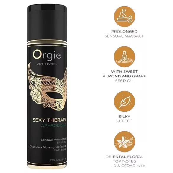 Orgie Aphrodisiac - sinnliches Massageöl (200ml)