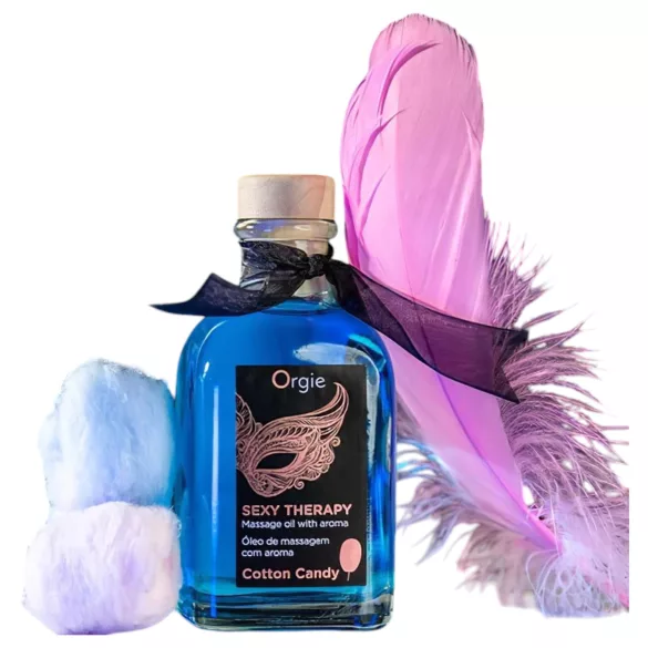 Orgie Sexy Therapy - Massageöl-Set - Zuckerwatte