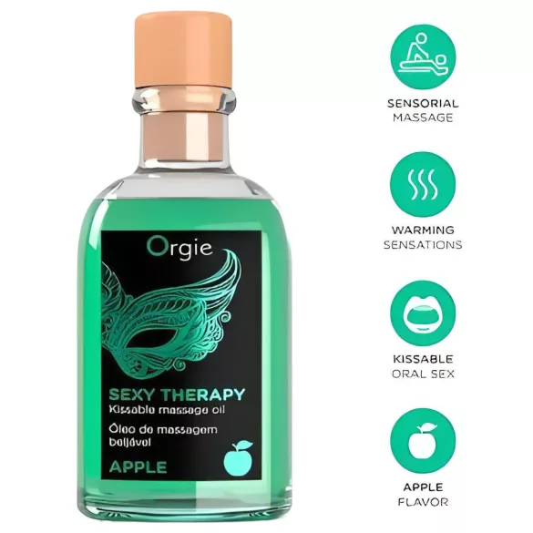 Orgie Sexy Therapy - Massageöl-Set - Apfel (100 ml)